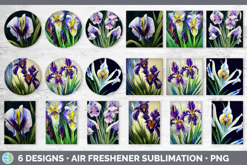 irises-air-freshener-sublimation-designs-bundle