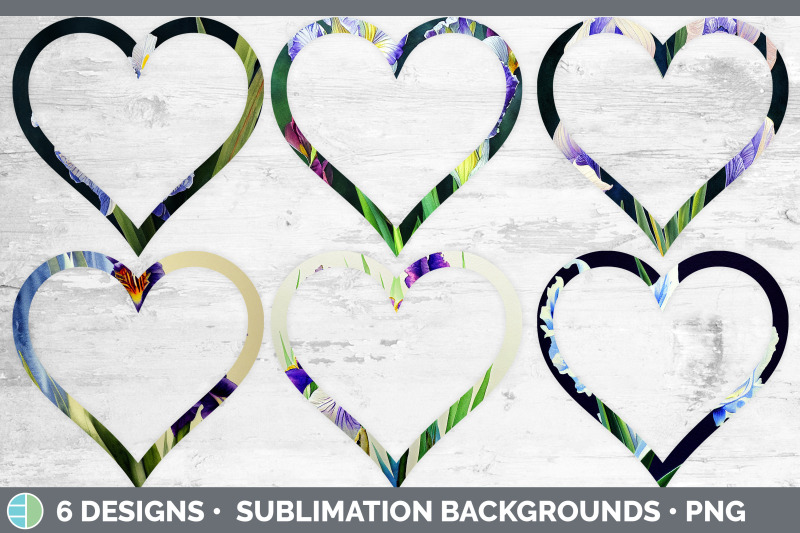 irises-heart-frame-clipart