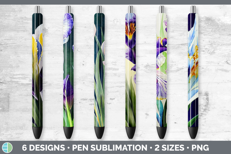 irises-pen-wraps-epoxy-sublimation-bundle