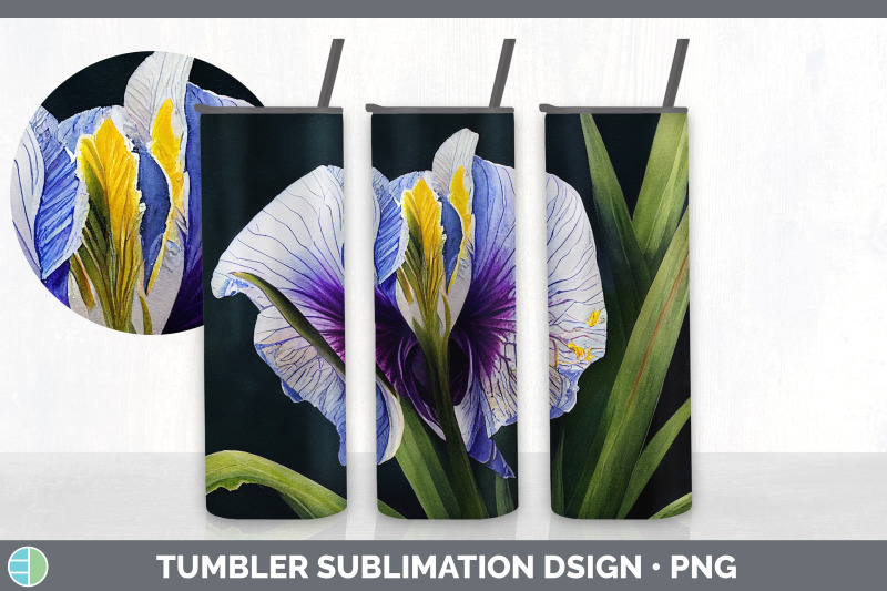 irises-tumbler-sublimation-bundle