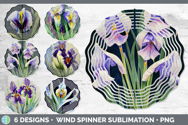 irises-wind-spinner-sublimation-designs-bundle