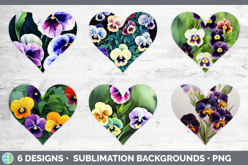 pansies-hearts-clipart