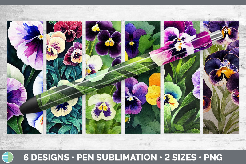 pansies-pen-wraps-epoxy-sublimation-bundle