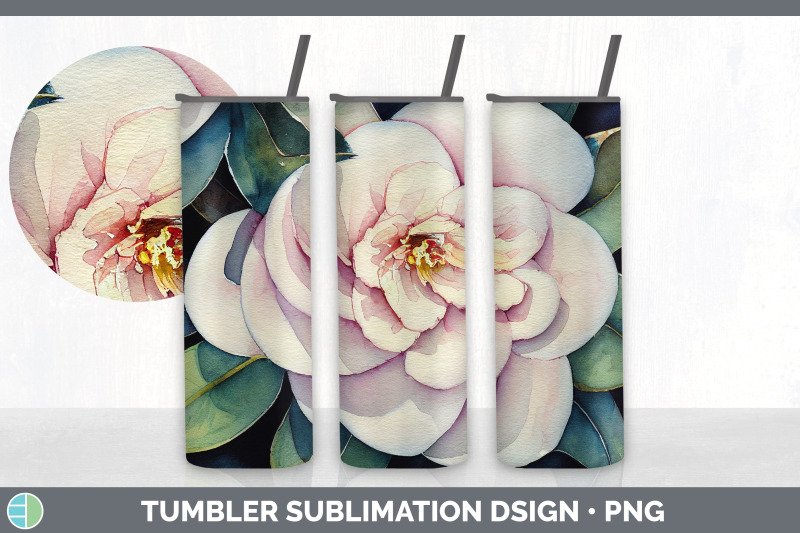 camellias-tumbler-sublimation-bundle