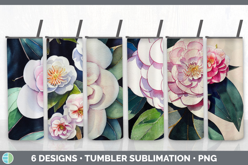 camellias-tumbler-sublimation-bundle