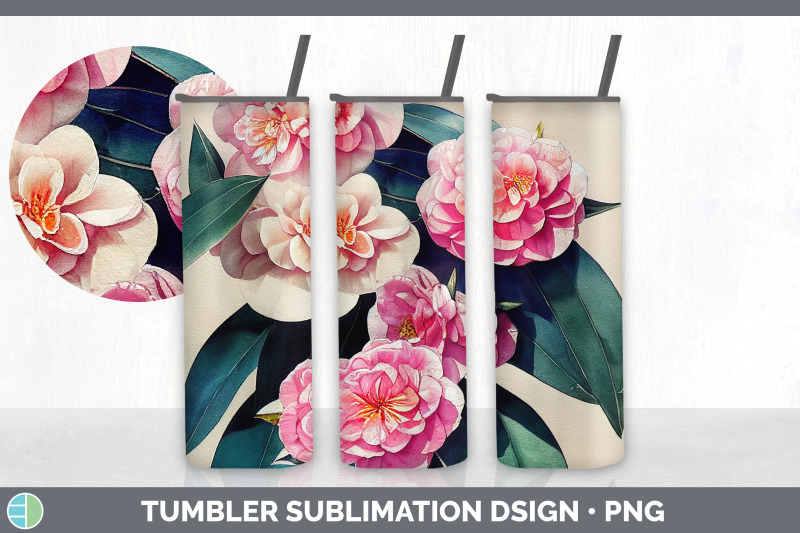 camellias-tumbler-sublimation-bundle