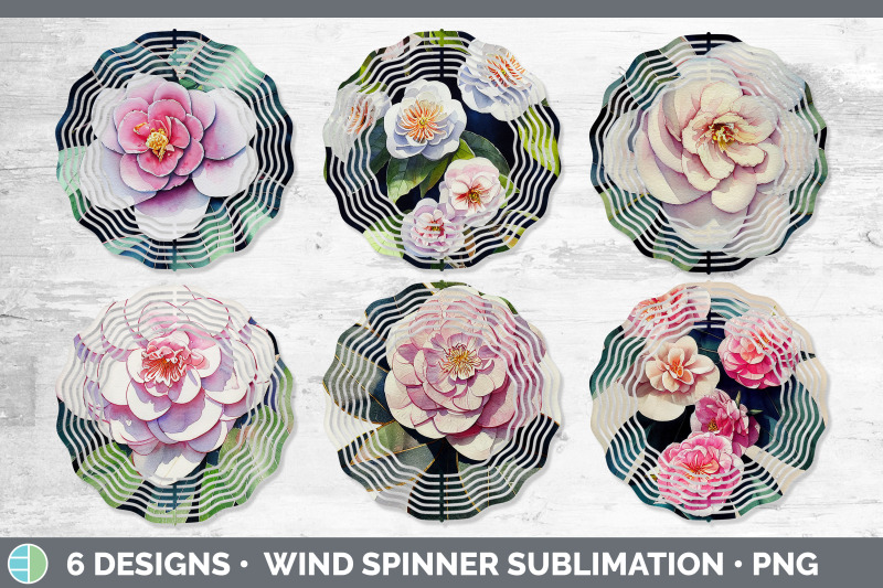 camellias-wind-spinner-sublimation-designs-bundle