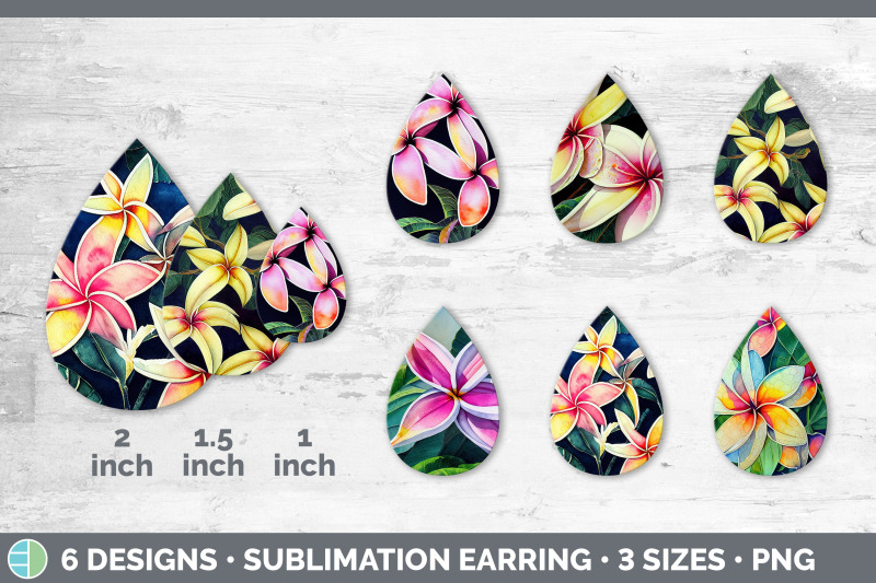 plumerias-teardrop-earring-sublimation-designs-bundle