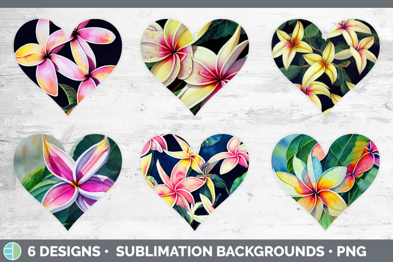 plumerias-hearts-clipart