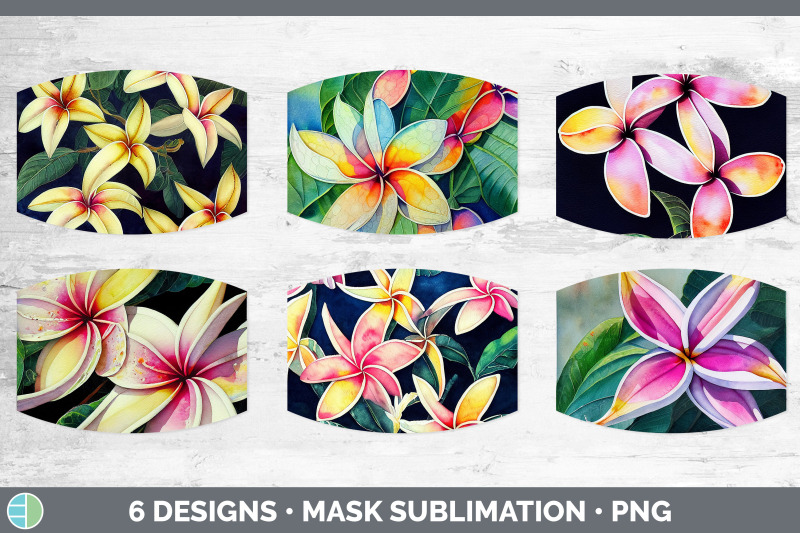 plumerias-mask-sublimation-bundle-face-mask-designs