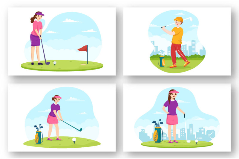 12-golf-sport-illustration