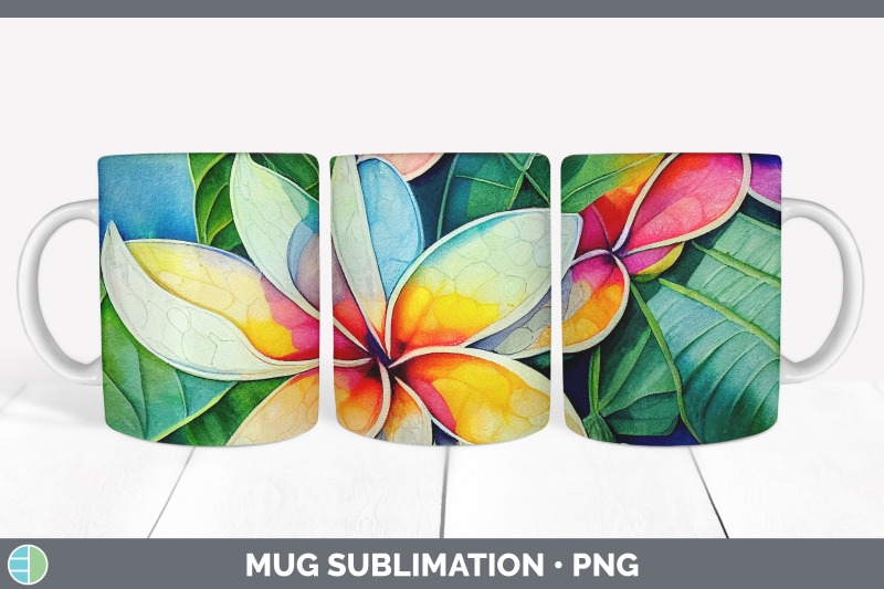 plumerias-mug-sublimation