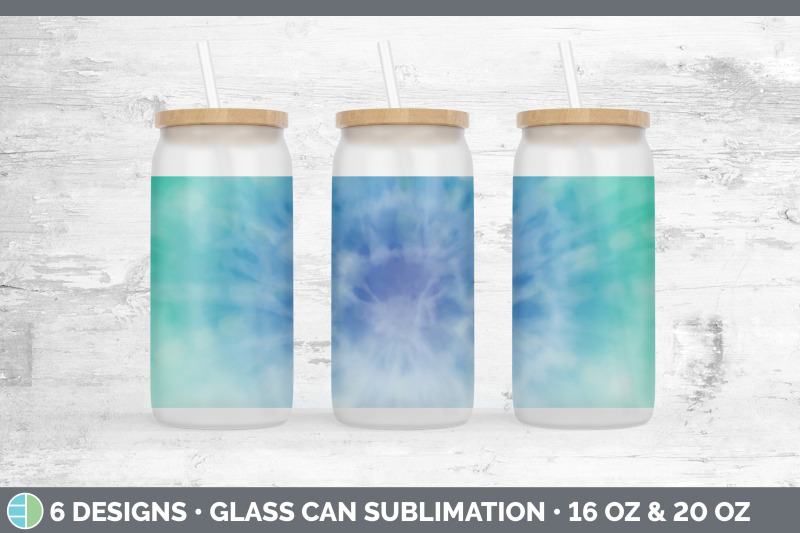 blue-tie-dye-glass-can-sublimation-beer-mason-jar