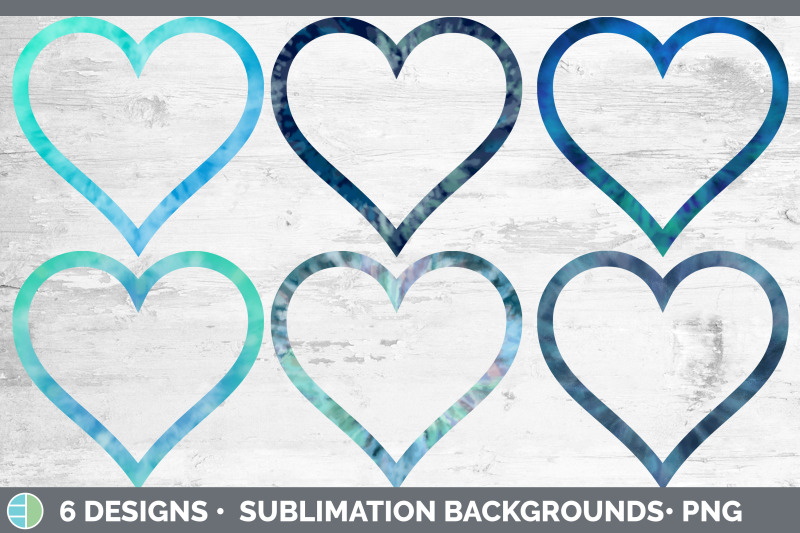 blue-tie-dye-heart-frame-clipart