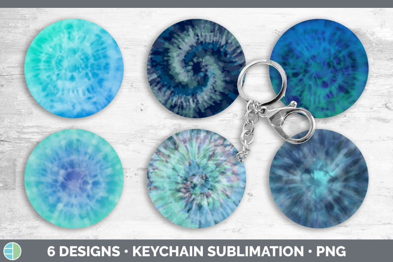 blue-tie-dye-keychain-bundle-keyring-sublimation-designs