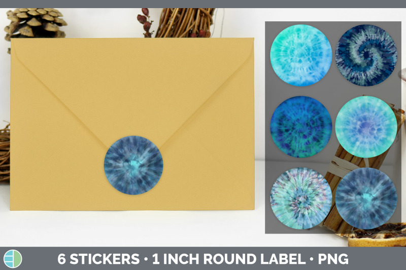 blue-tie-dye-stickers-sticker-1in-round-labels-png-designs