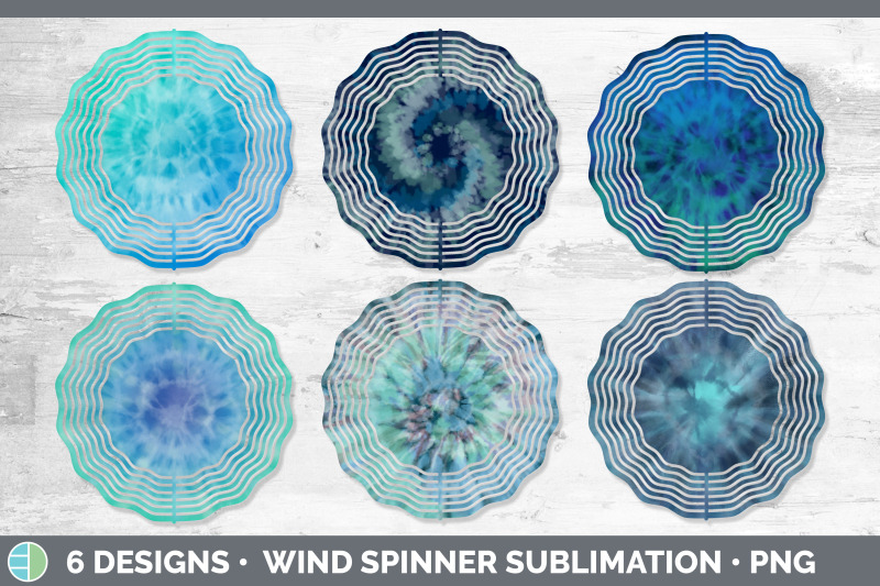 blue-tie-dye-wind-spinner-sublimation-designs-bundle