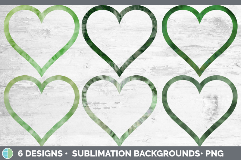 green-tie-dye-heart-frame-clipart