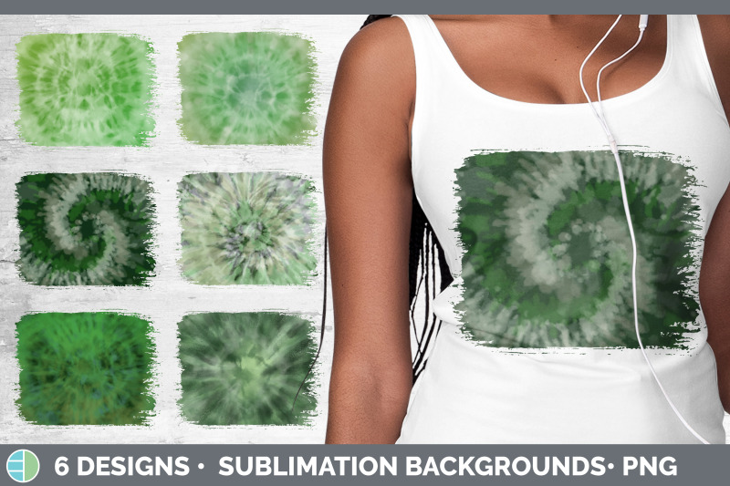 green-tie-dye-distressed-sublimation-background-panel