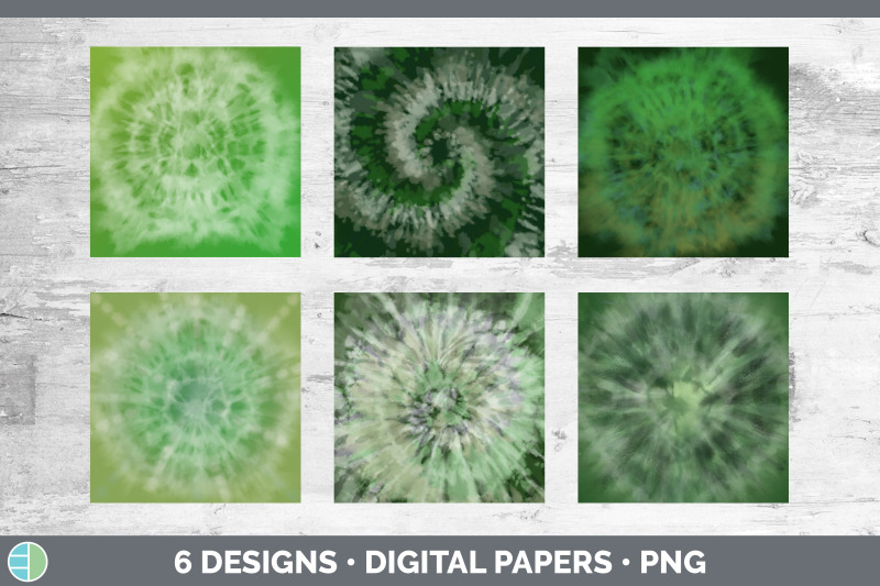 green-tie-dye-backgrounds-digital-scrapbook-papers