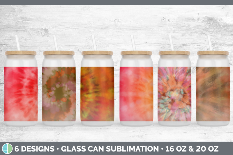 orange-tie-dye-glass-can-sublimation-beer-mason-jar