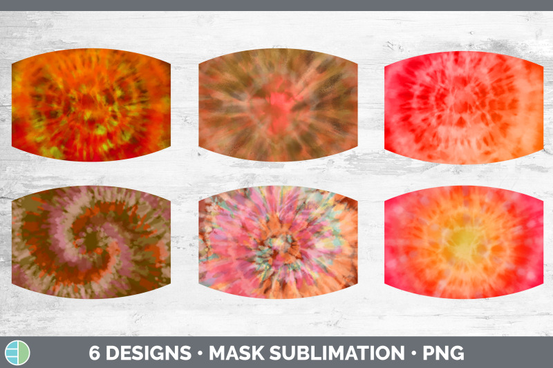 orange-tie-dye-mask-sublimation-bundle-face-mask-designs