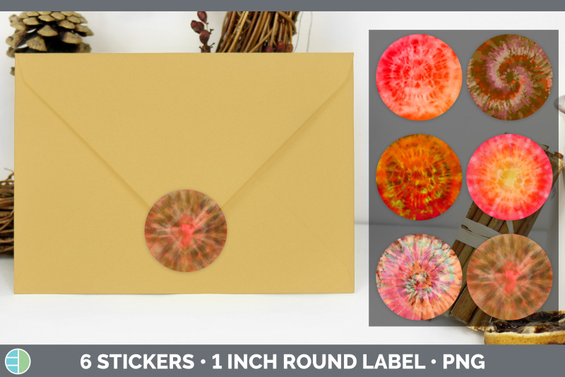 orange-tie-dye-stickers-sticker-1in-round-labels-png-designs