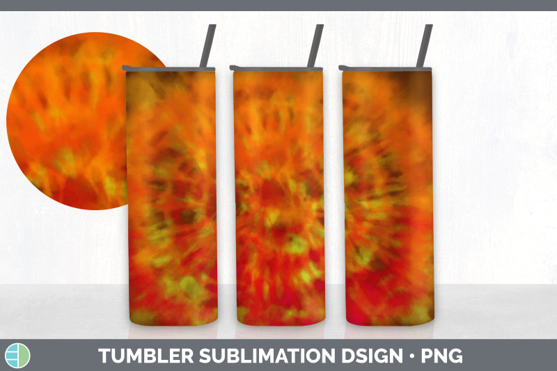 orange-tie-dye-tumbler-sublimation-bundle