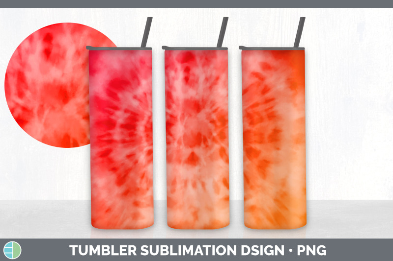 orange-tie-dye-tumbler-sublimation-bundle