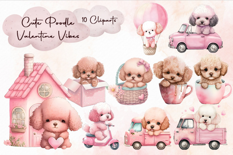 cute-valentine-poodle-puppy-bundle
