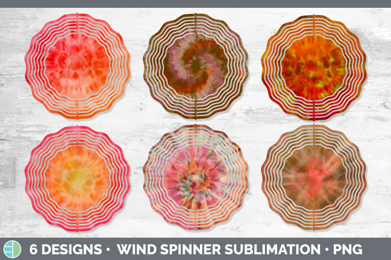 orange-tie-dye-wind-spinner-sublimation-designs-bundle