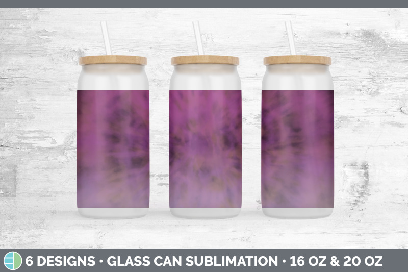 pink-tie-dye-glass-can-sublimation-beer-mason-jar