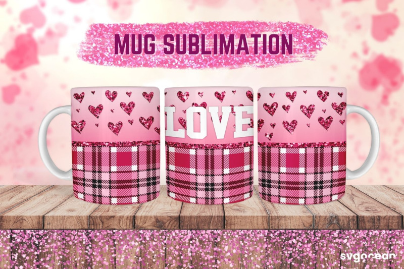 pink-buffalo-plaid-mug-sublimation-bundle