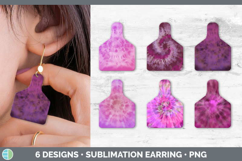 pink-tie-dye-cow-tag-earring-sublimation-cattle-ear-tag