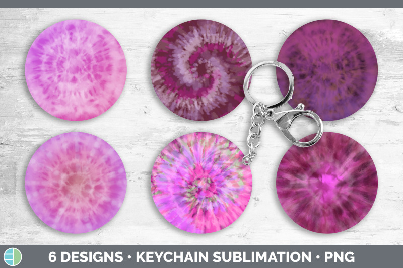 pink-tie-dye-keychain-bundle-keyring-sublimation-designs