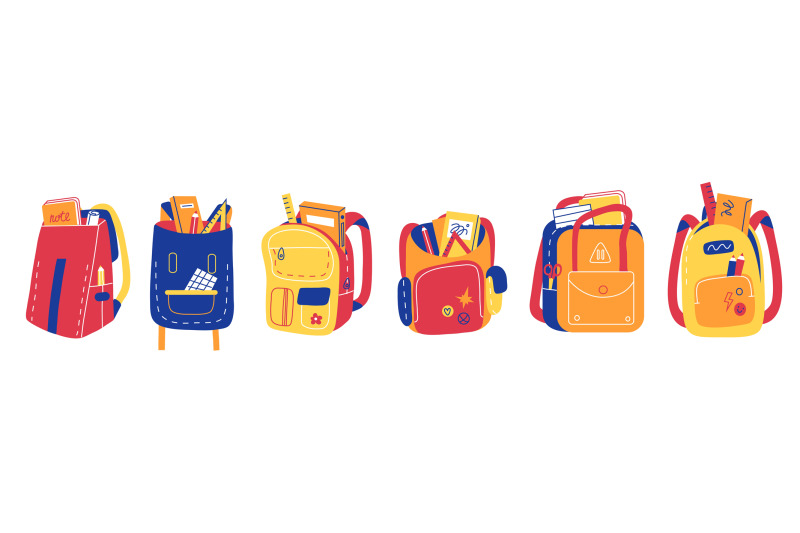 color-backpacks-with-school-elements-bright-students-stationery-chil