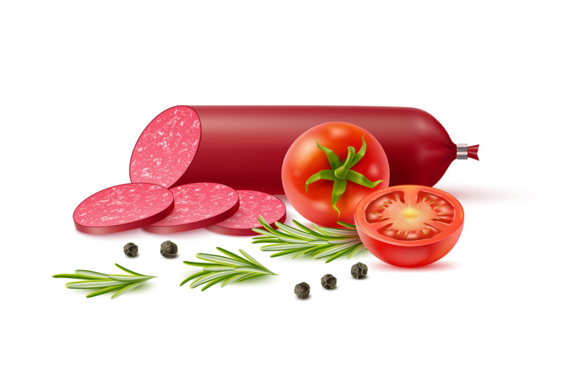 sausages-composition-realistic-salami-smoked-meat-delicacy-whole-an