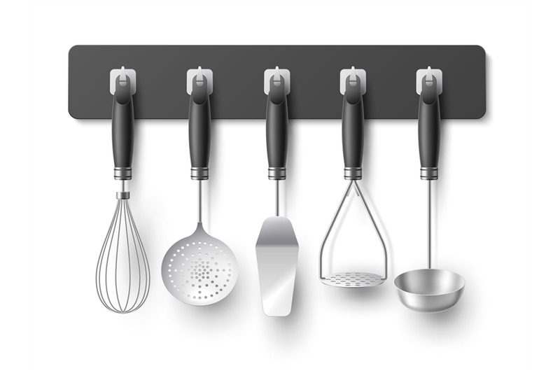 hanged-kitchen-utensils-realistic-steel-cooking-tools-3d-isolated-me