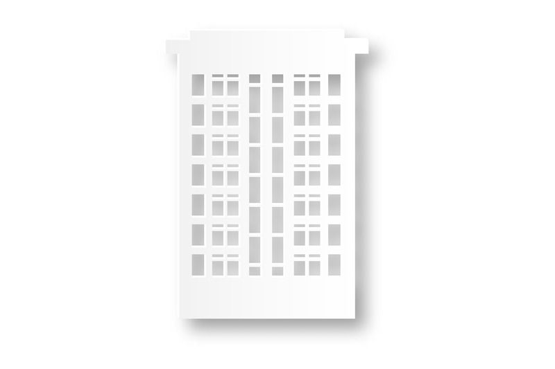 apartment-building-paper-cut-white-city-element