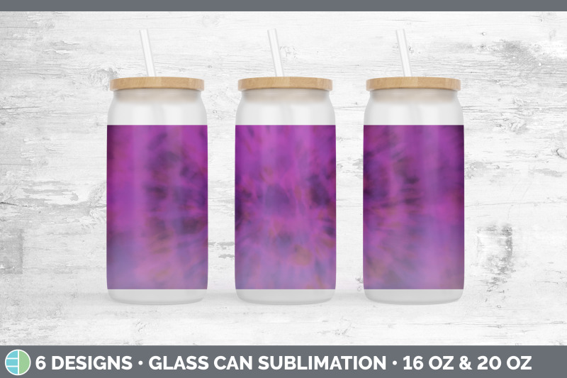 purple-tie-dye-glass-can-sublimation-beer-mason-jar