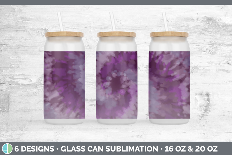 purple-tie-dye-glass-can-sublimation-beer-mason-jar