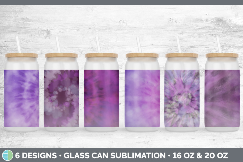 purple-tie-dye-glass-can-sublimation-beer-mason-jar