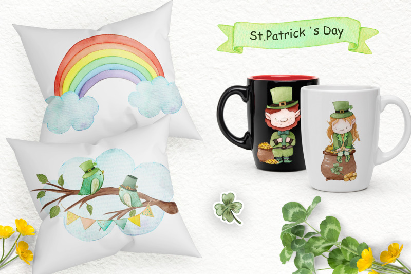 st-patricks-day-watercolor-clipart