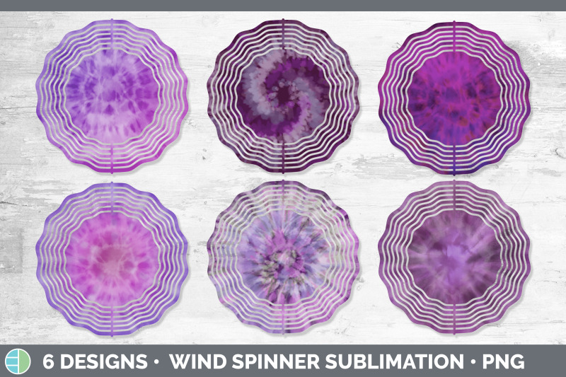 purple-tie-dye-wind-spinner-sublimation-designs-bundle