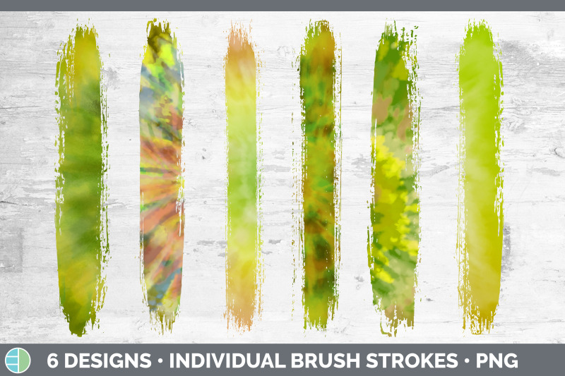 yellow-tie-dye-brush-strokes-png-sublimation-designs