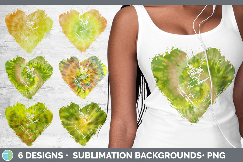 yellow-tie-dye-heart-distressed-clipart