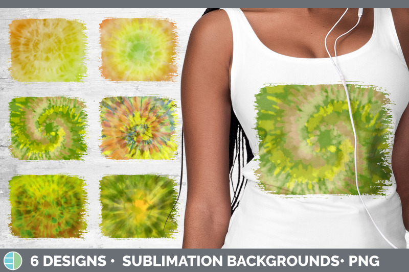 yellow-tie-dye-distressed-sublimation-background-panel