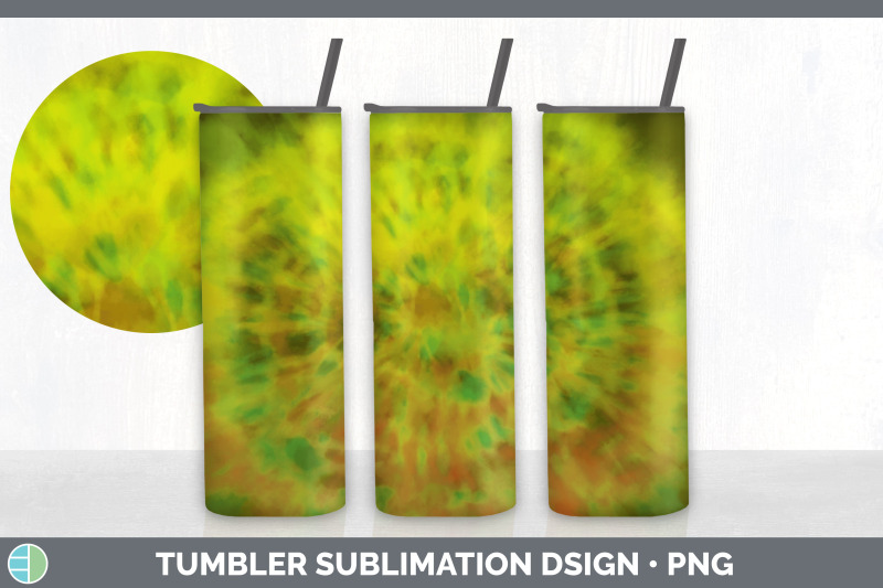 yellow-tie-dye-tumbler-sublimation-bundle