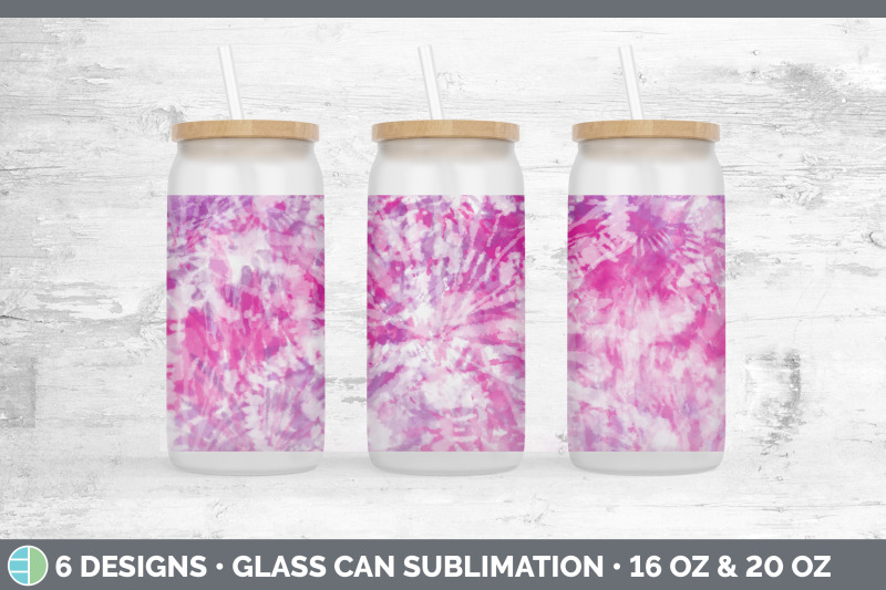 tie-dye-glass-can-sublimation-beer-mason-jar