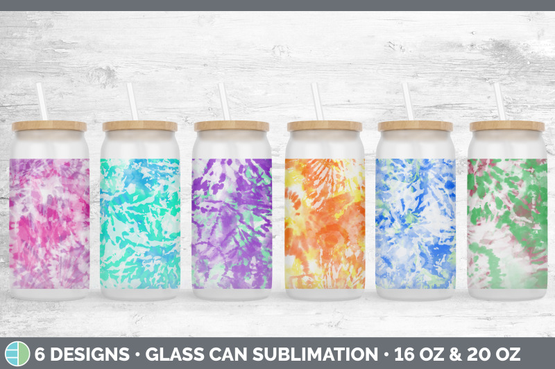 tie-dye-glass-can-sublimation-beer-mason-jar